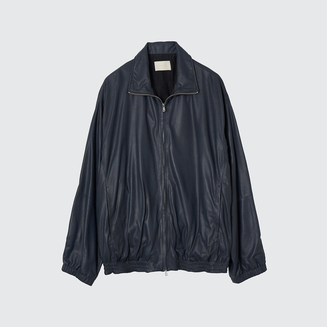 LEATHER TRAINING JACKET