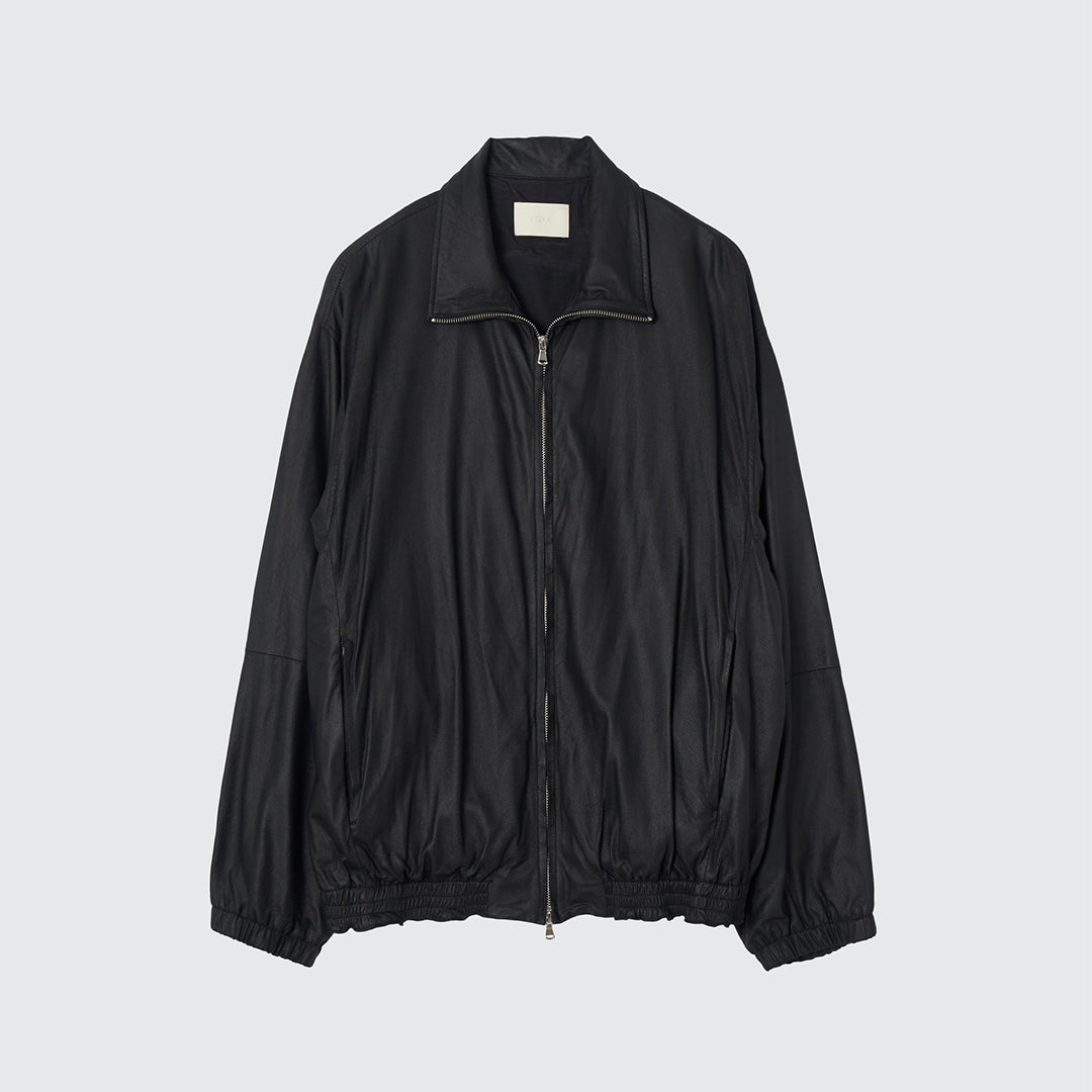 LEATHER TRAINING JACKET