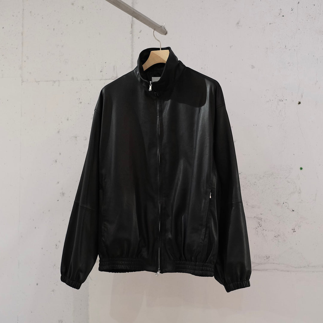LEATHER TRAINING JACKET
