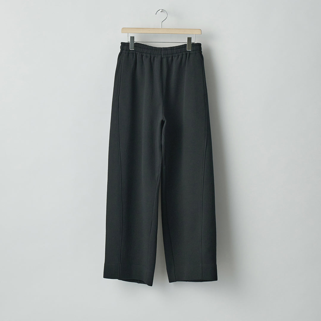 COTTON DOUBLE KNIT TWIST SEAM PANTS