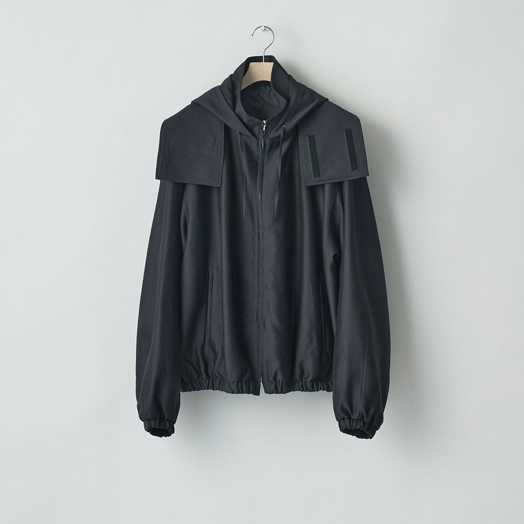 W/R/SI DOUBLE WEAVE HOODED JACKET