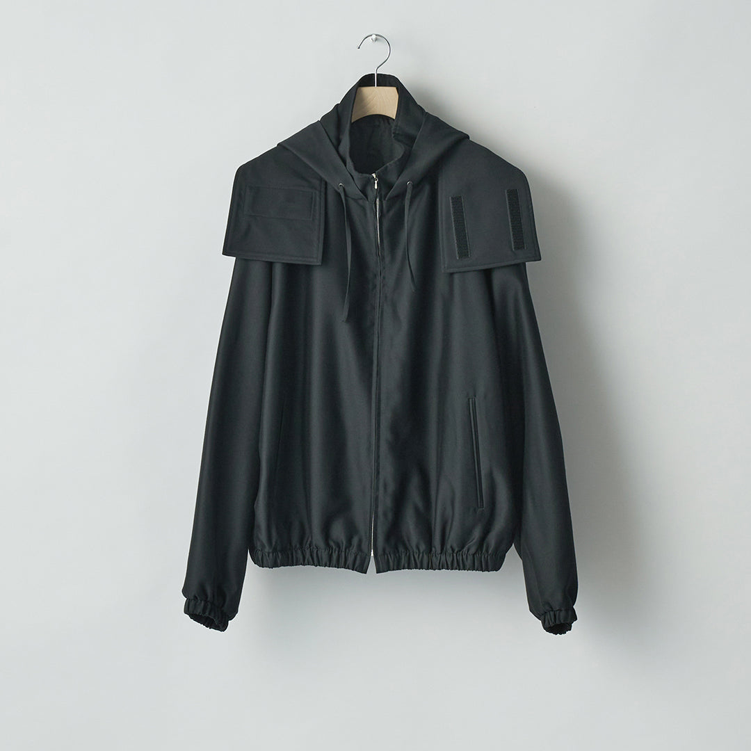 W/R/SI DOUBLE WEAVE HOODED JACKET