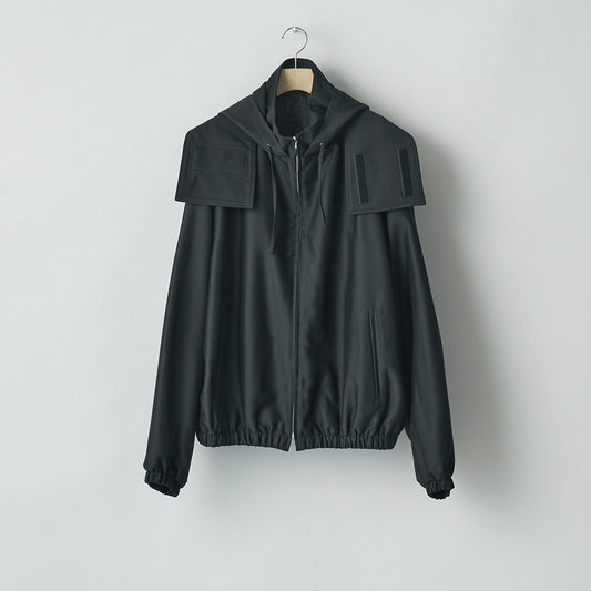 W/R/SI DOUBLE WEAVE HOODED JACKET