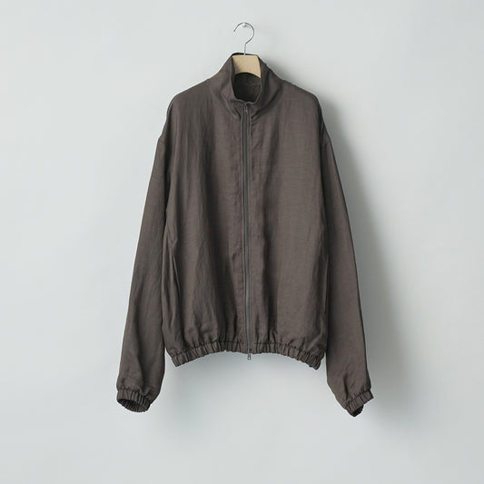 VIS/LI TWILL SHIRRED LIGHT ZIP JACKET