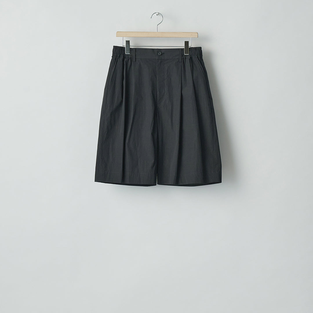 WINDPROOF NYLON WIDE EASY SHORT TROUSERS