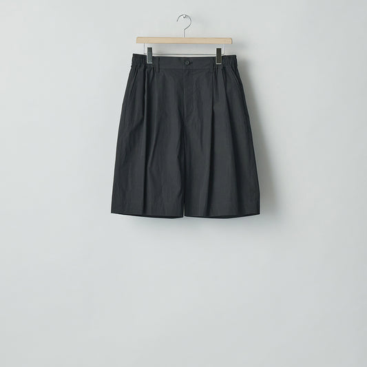 WINDPROOF NYLON WIDE EASY SHORT TROUSERS