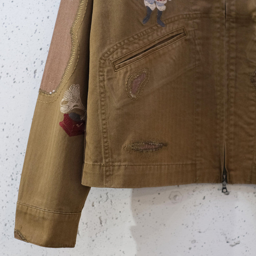ANTIQUE ZIP JACKET