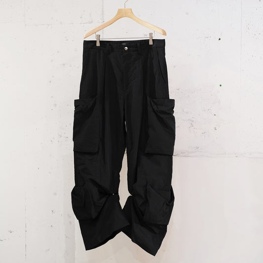 Draped-pocket Pants