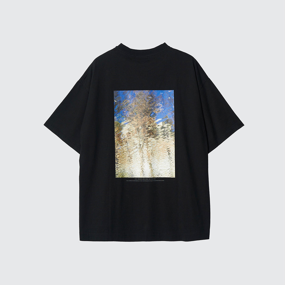 PHOTO PRINT ORGANIC COTTON T-SHIRT by TARO MIZUTANI