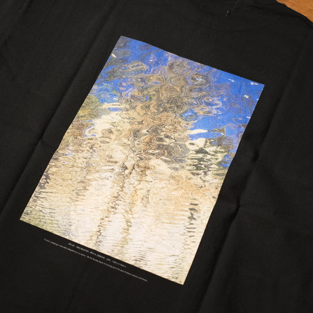 PHOTO PRINT ORGANIC COTTON T-SHIRT by TARO MIZUTANI