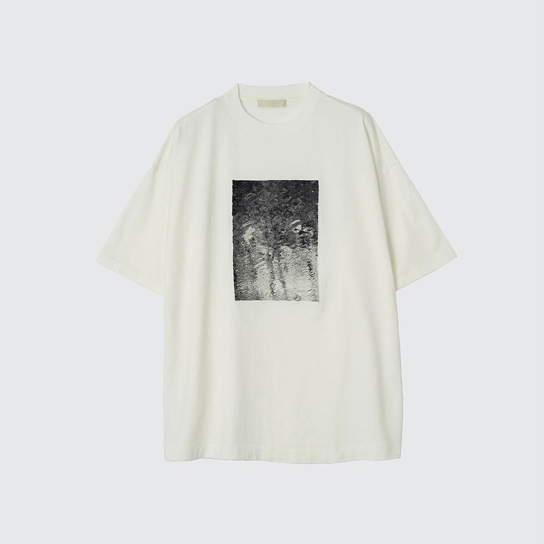 EMBROIDERY T-SHIRT by TARO MIZUTANI