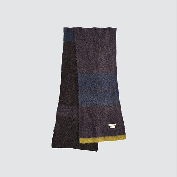 STILL BORDER MOHAIR LONG STOLE