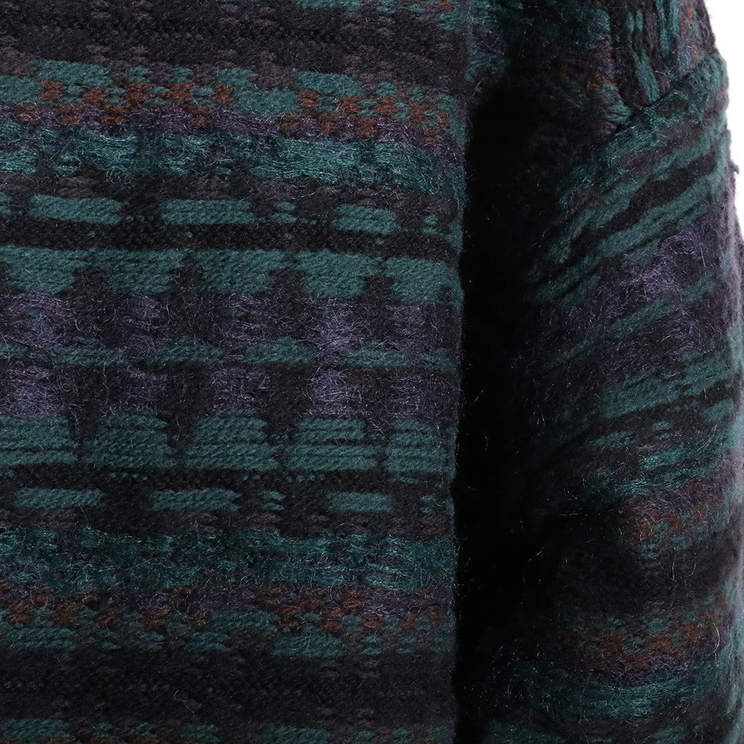 FAIRISLE LADDERBACK JACQUARD CARDIGAN