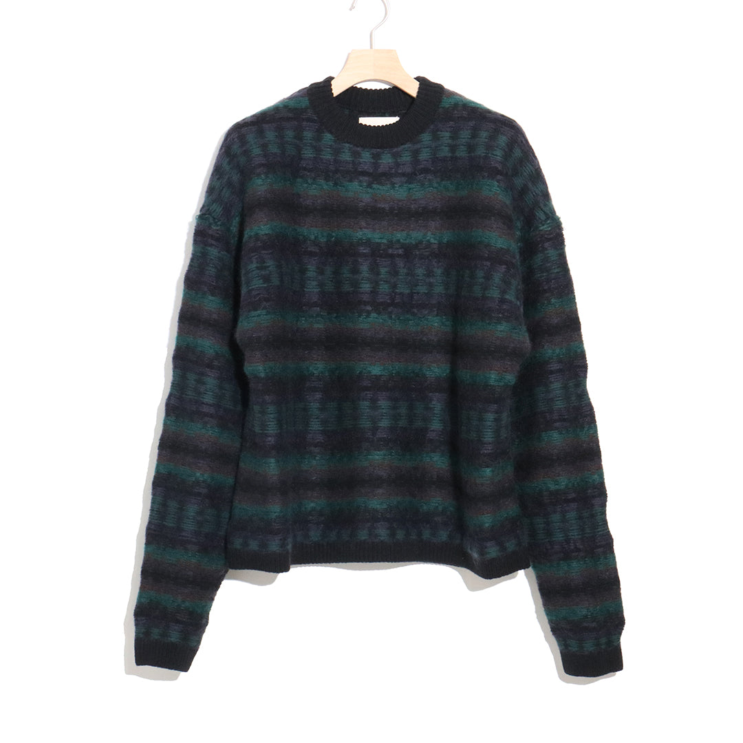 FAIRISLE LADDERBACK JACQUARD SWEATER