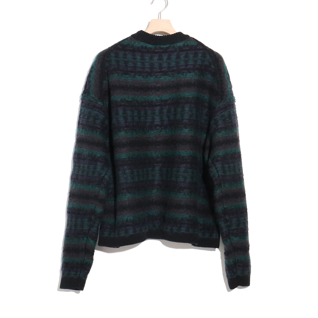 FAIRISLE LADDERBACK JACQUARD SWEATER
