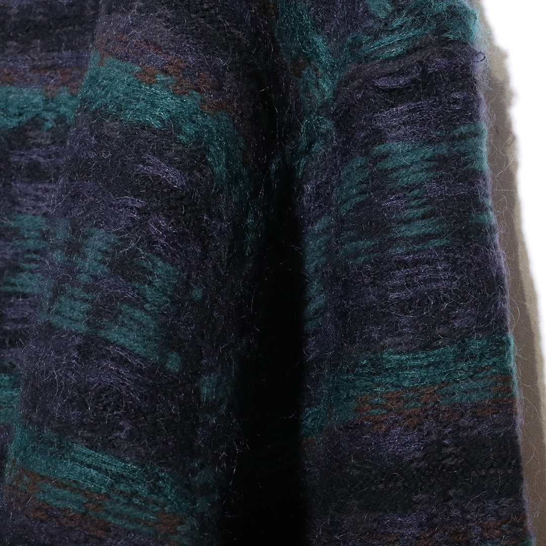 FAIRISLE LADDERBACK JACQUARD SWEATER