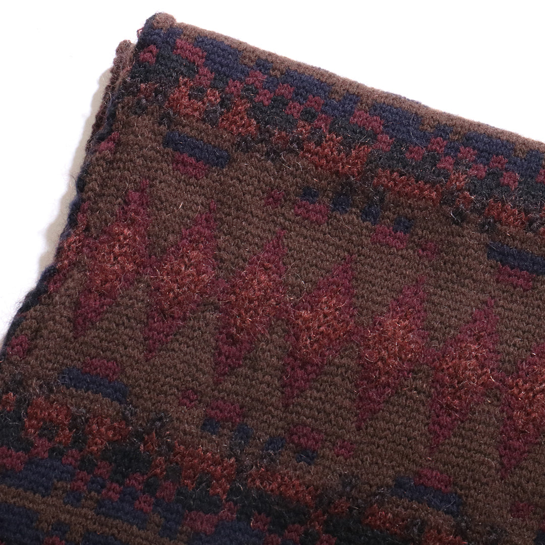 FAIRISLE LADDERBACK JACQUARD LONG STOLE