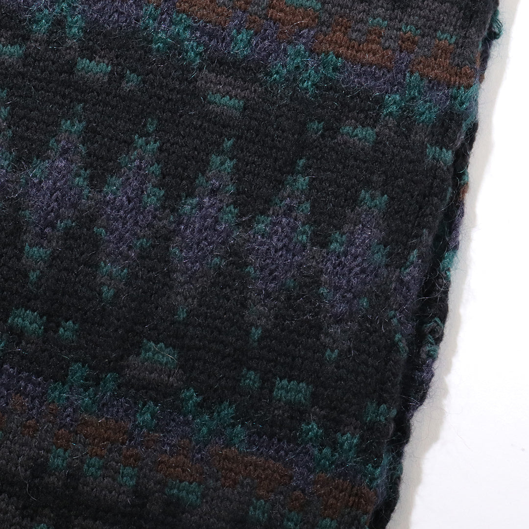 FAIRISLE LADDERBACK JACQUARD LONG STOLE