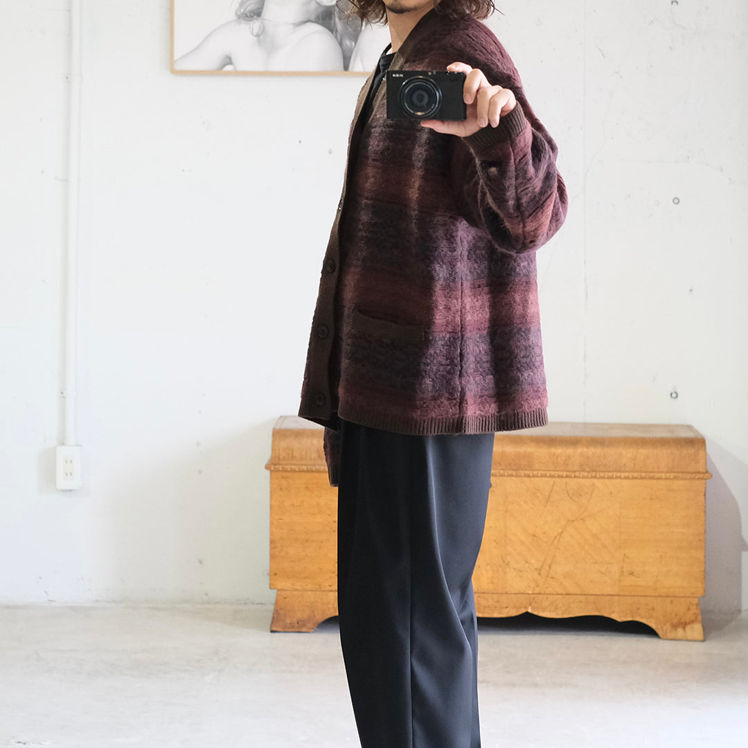 FAIRISLE LADDERBACK JACQUARD CARDIGAN