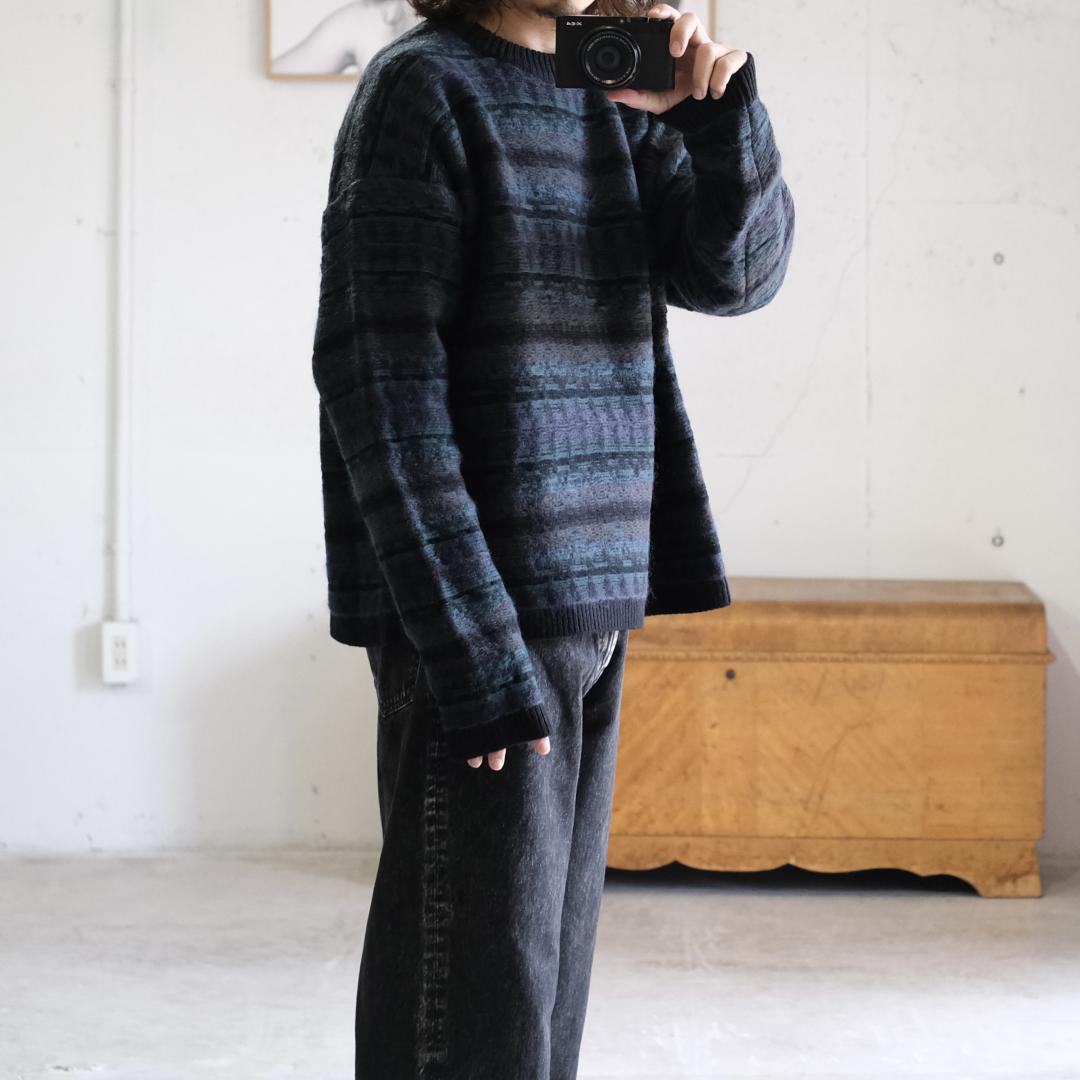 FAIRISLE LADDERBACK JACQUARD SWEATER