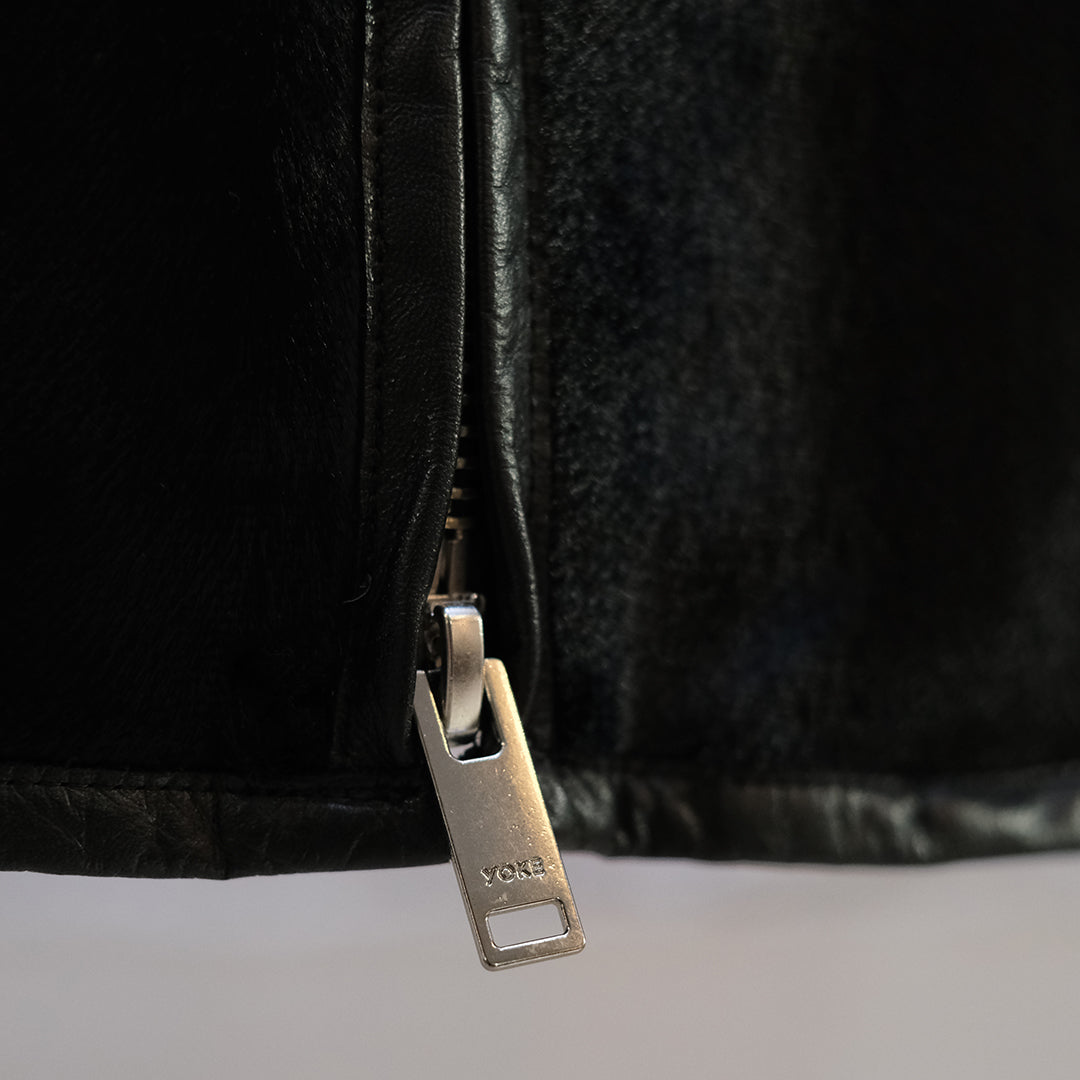 VELVET FRONT ZIP VEST