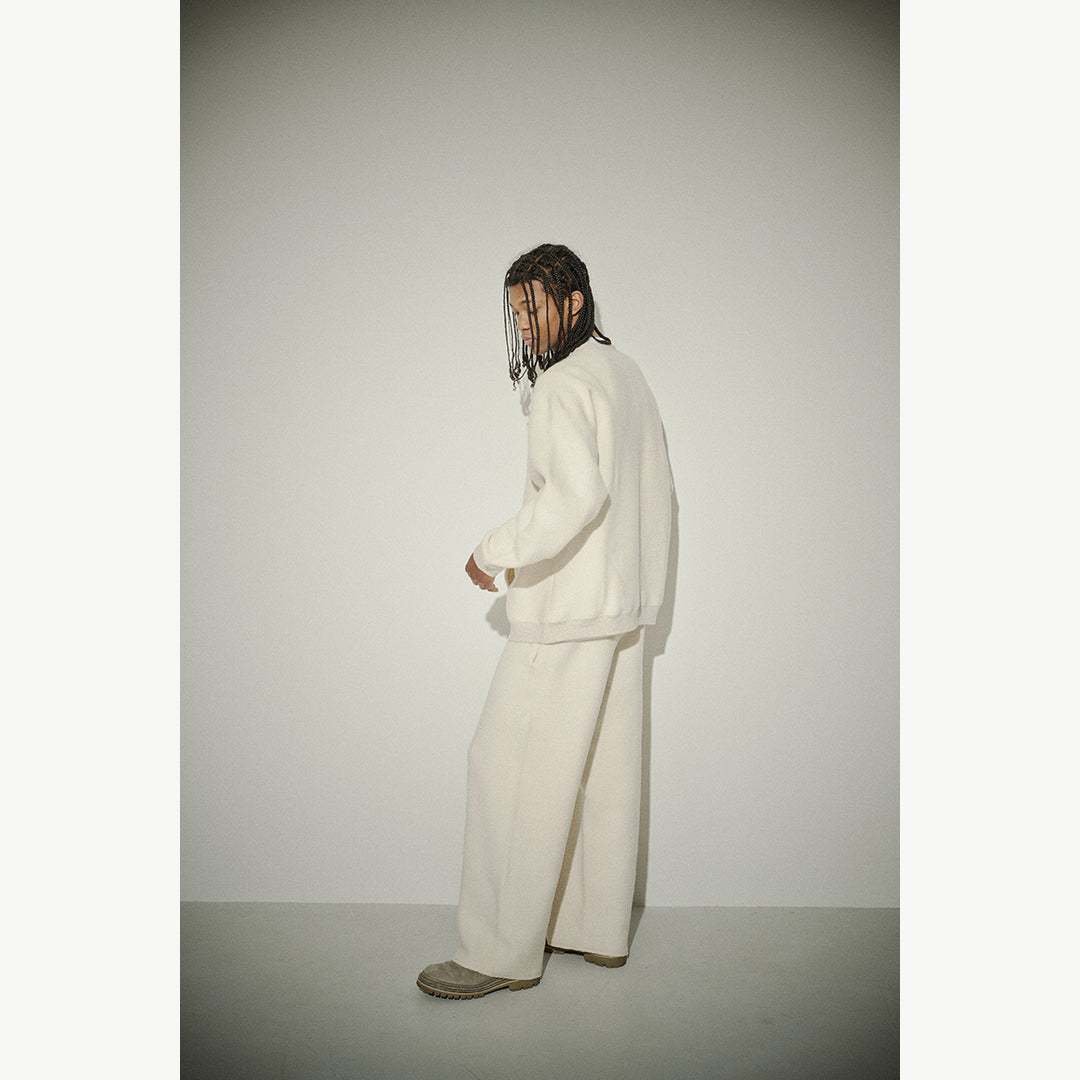 REVERSIBLE JERSEY JUMPER