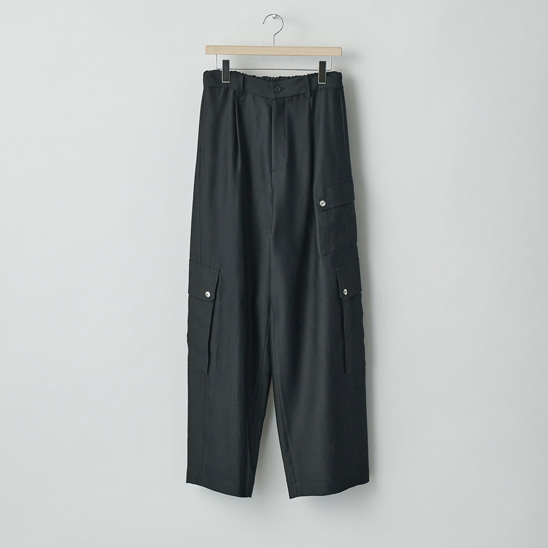 W/R/SI DOUBLE WEAVE CARGO POCKET TROUSERS