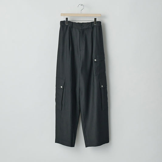 W/R/SI DOUBLE WEAVE CARGO POCKET TROUSERS