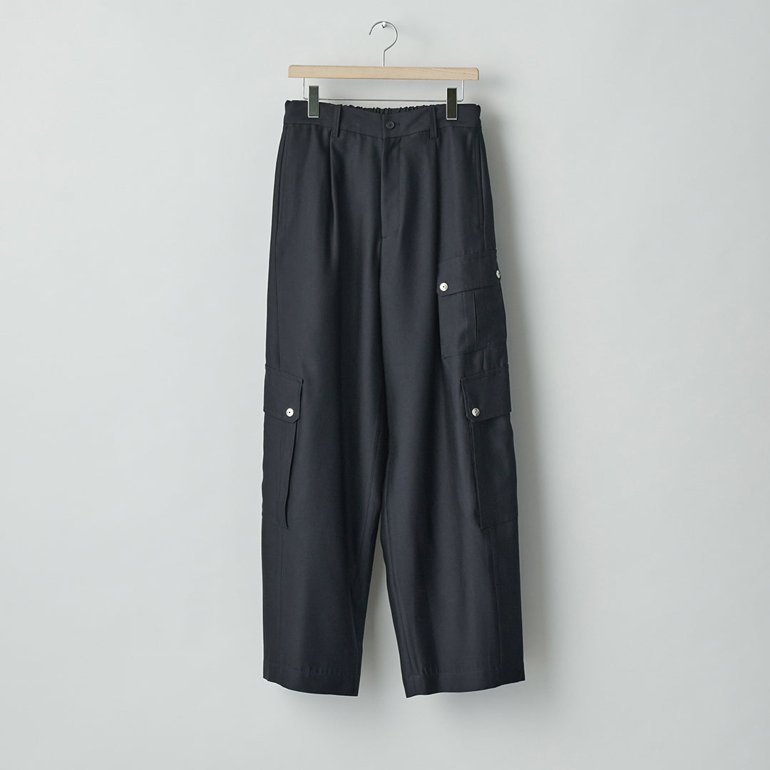 W/R/SI DOUBLE WEAVE CARGO POCKET TROUSERS