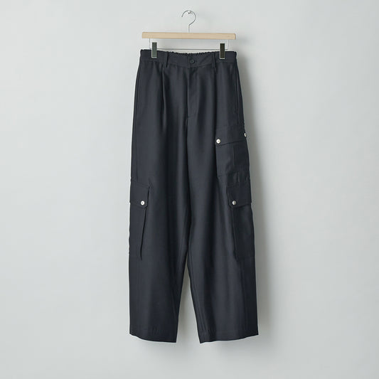 W/R/SI DOUBLE WEAVE CARGO POCKET TROUSERS