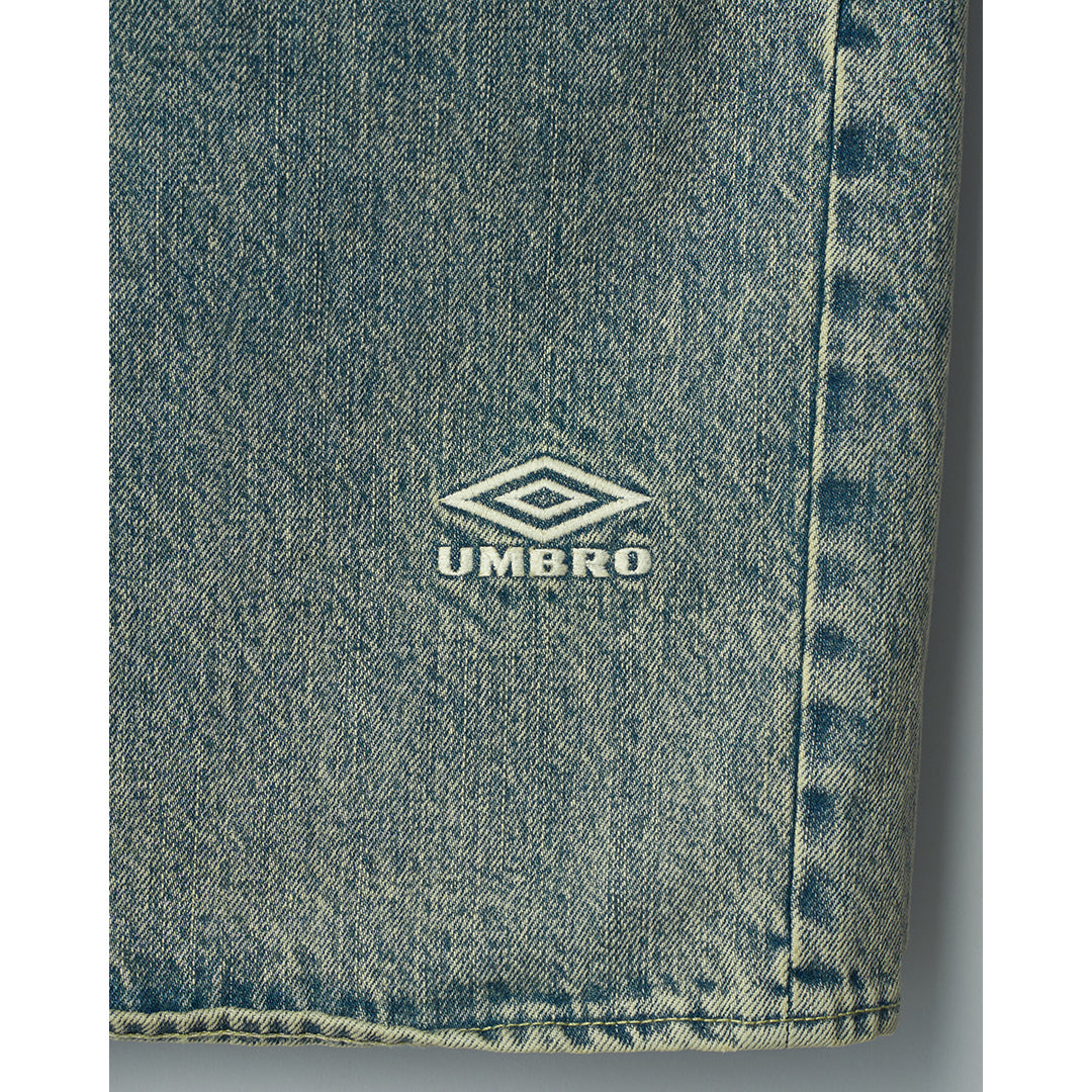 DEFORMATION WIDE DENIN JEANS