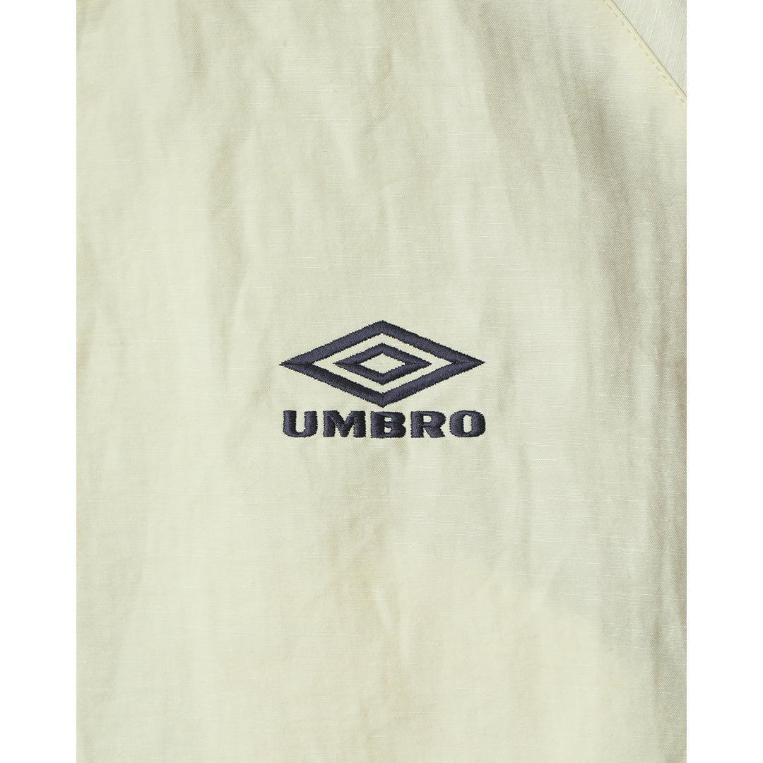 LINEN/NYLON TRACK JACKET