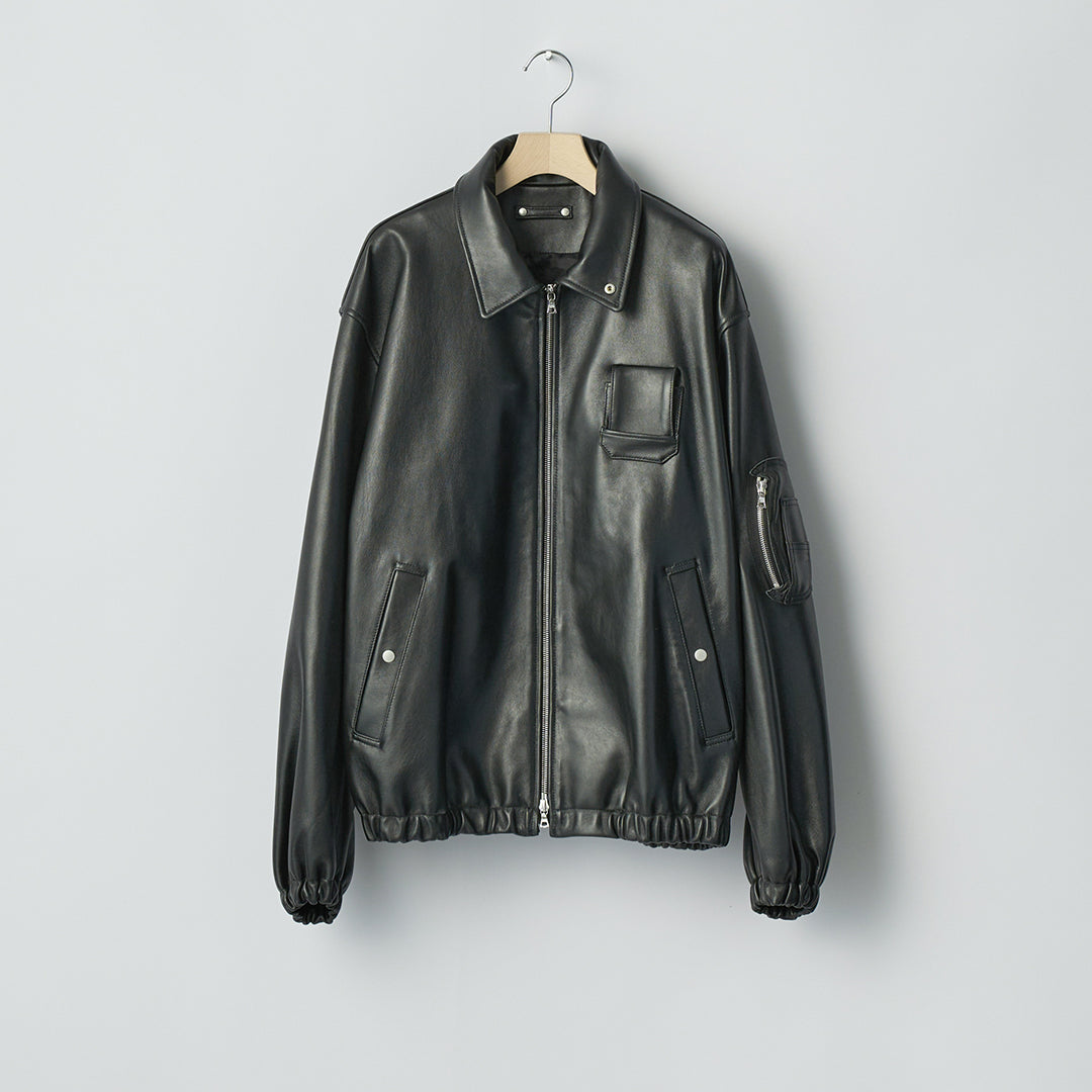 SHEEP LEATHER FLIGHT JACKET – Harmonia