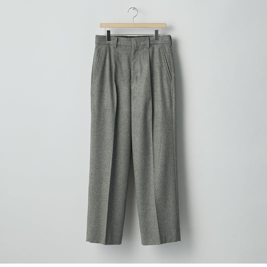 W/CA BEAVER STRAIGHT TROUSERS