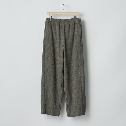 WOOL/CASHMERE FLEECE EASY TWIST TROUSERS