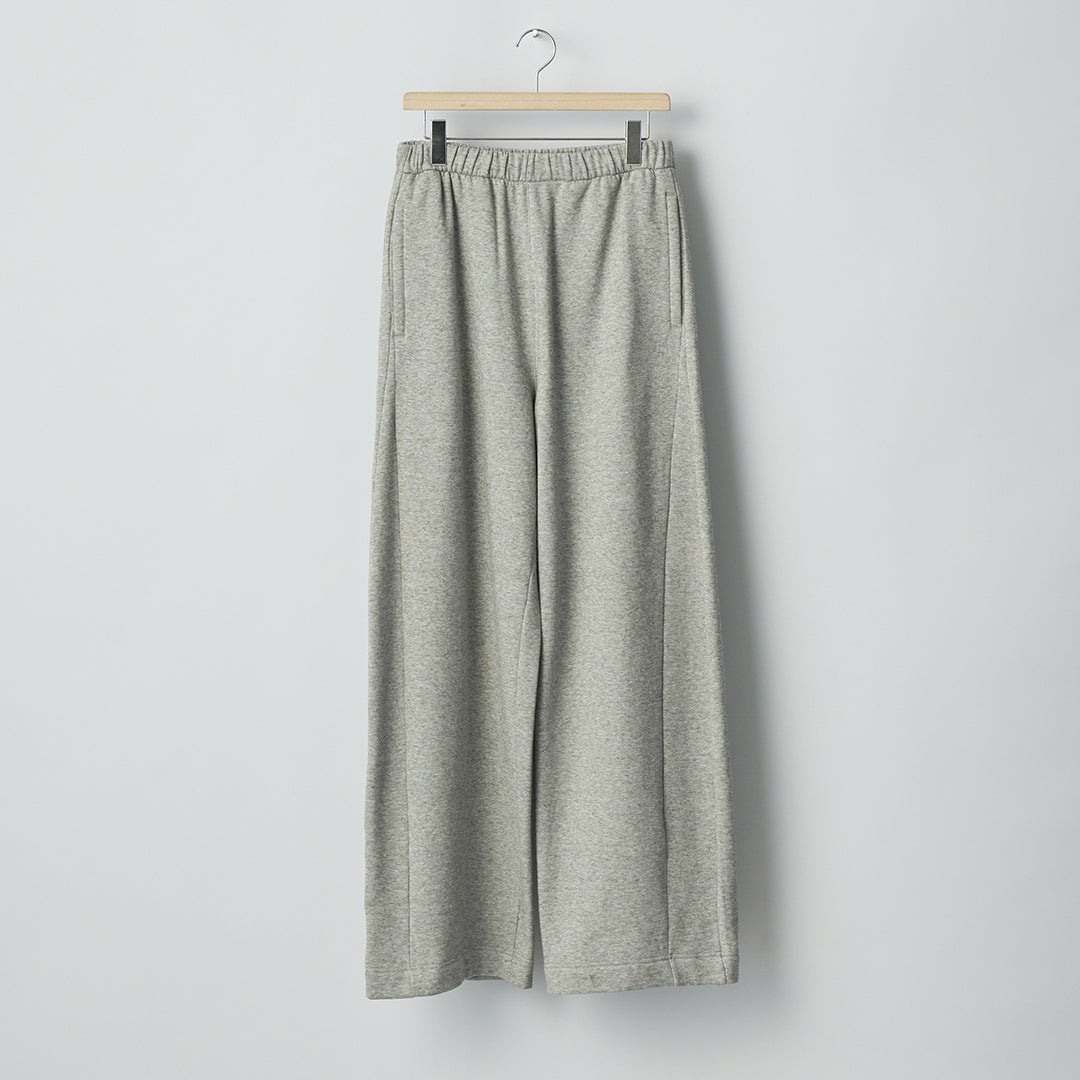 YAK/COTTON SWEAT EASY TROUSERS