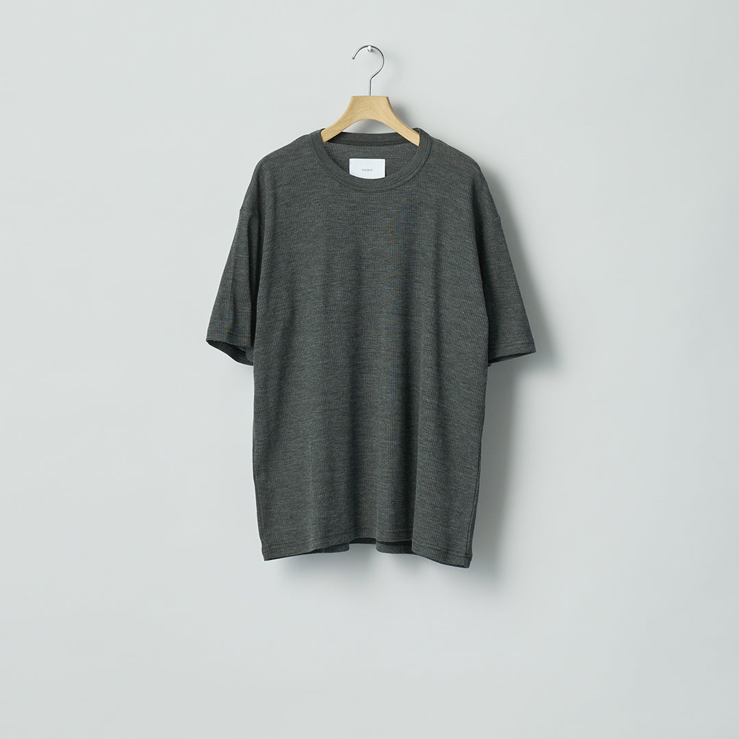ssstein (シュタイン) FINE WOOL OVERSIZED SHORT SLEEVE TEE