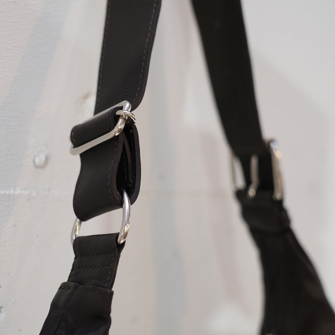 CARF LEATHER CIRCLE BAG