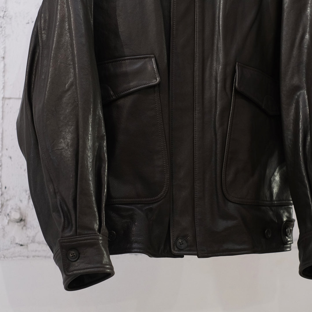 LEATHER FLIGHT JACKET