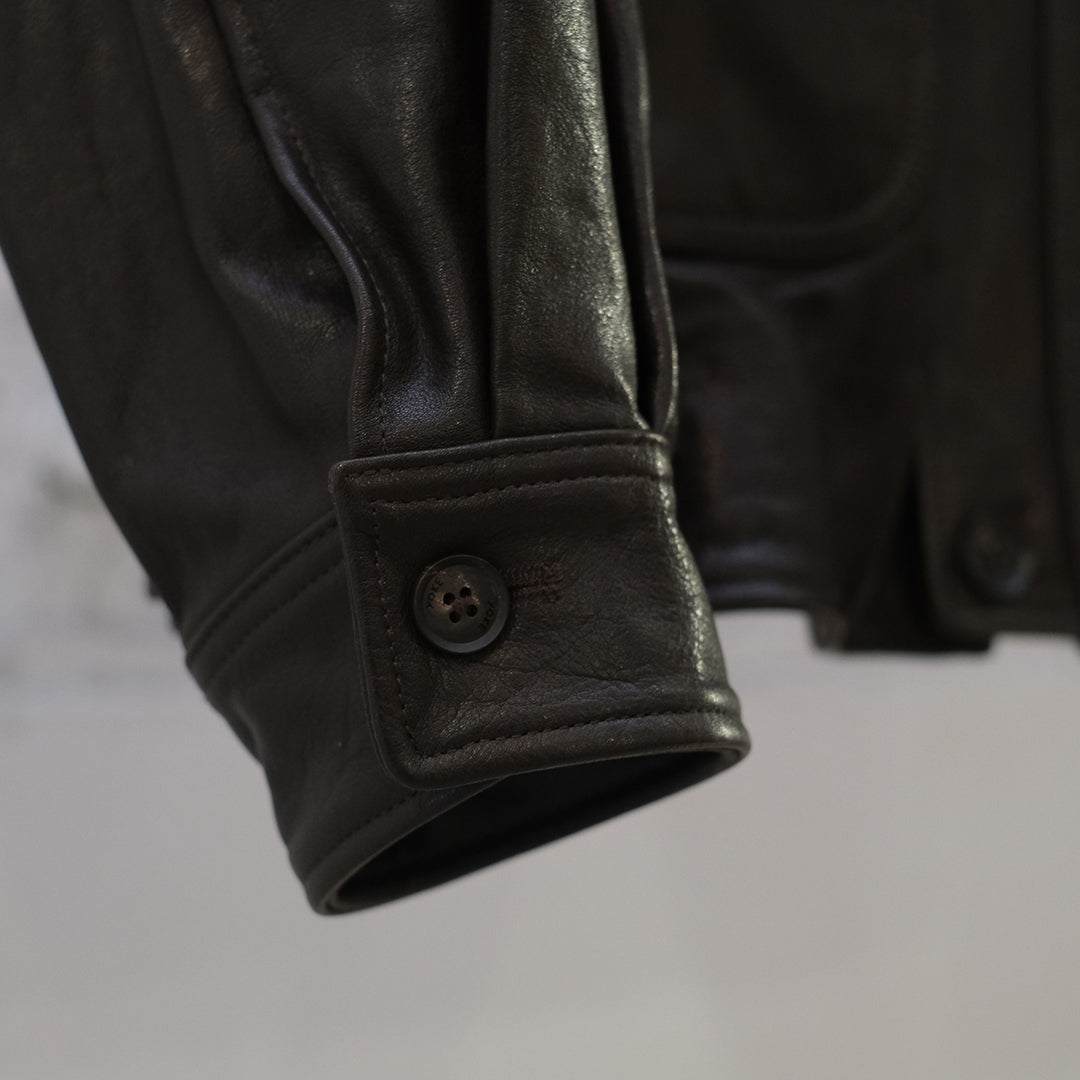 LEATHER FLIGHT JACKET