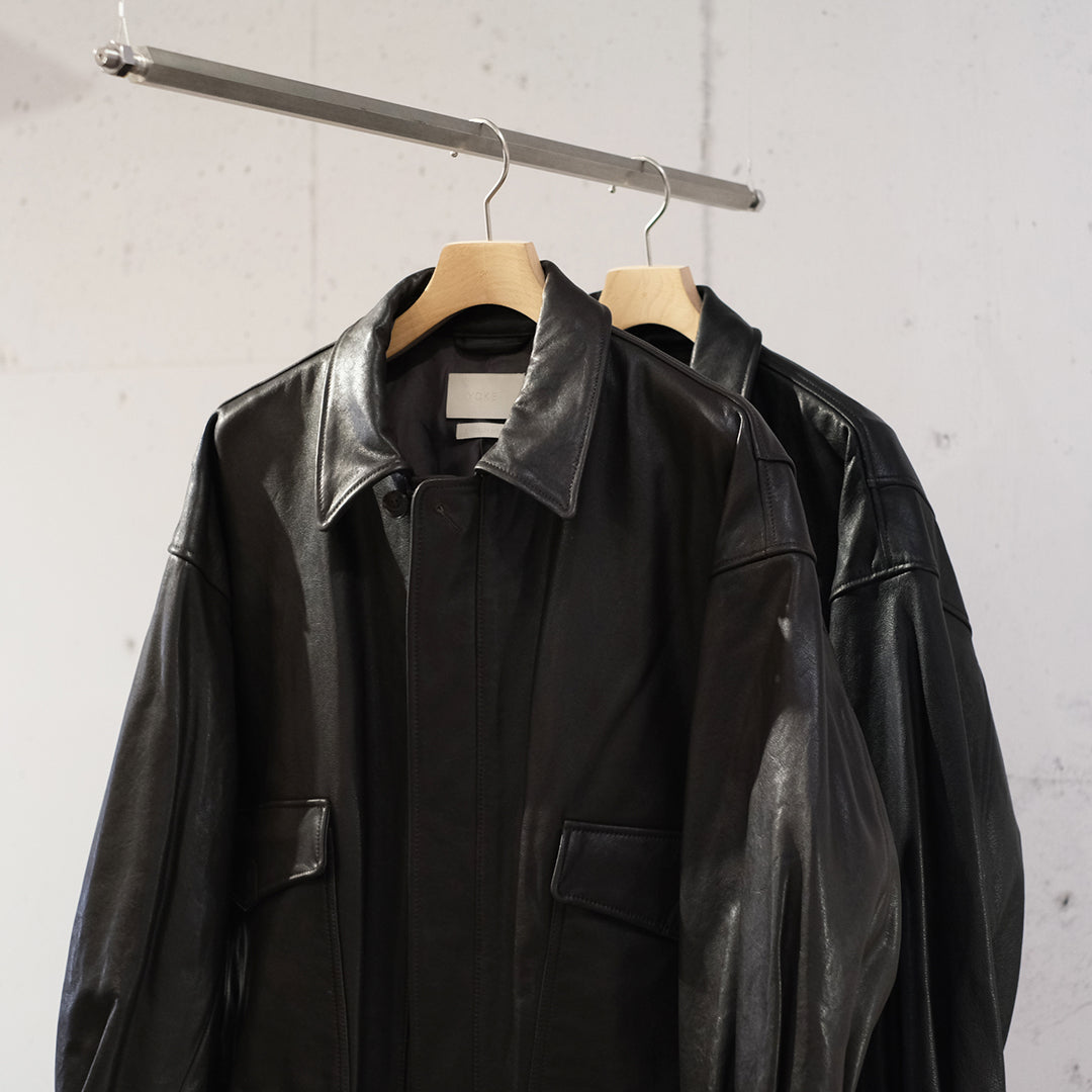 LEATHER FLIGHT JACKET