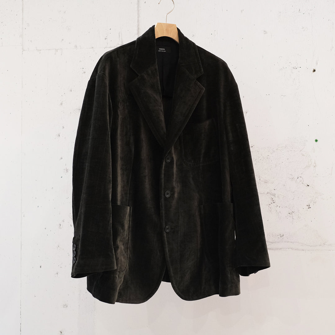 Hypersized Blazer (Sumi-dyed Black)