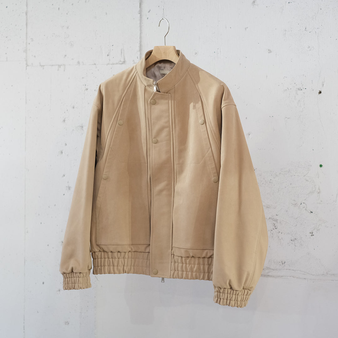 COW NUBACK BLOUSON