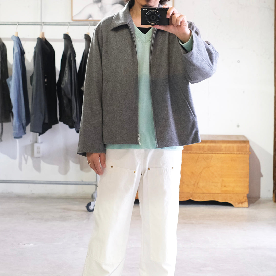 W/CA BEAVER ZIP SHORT JACKET