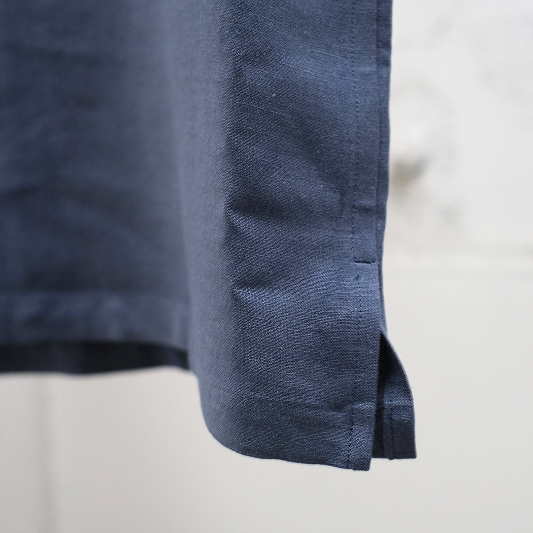 LINEN SKIPPER POLO SHIRT