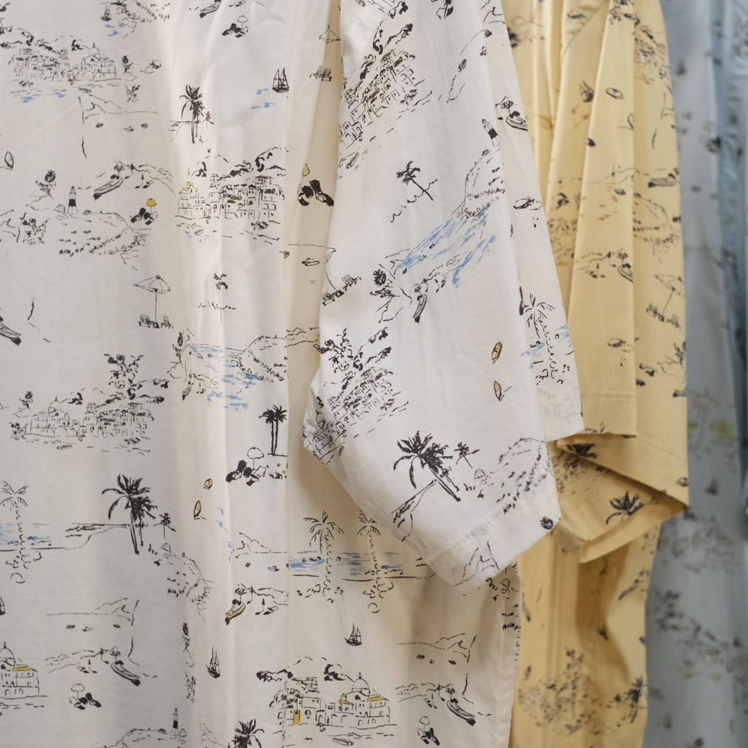 OPEN COLLAR S/S SHIRTS
