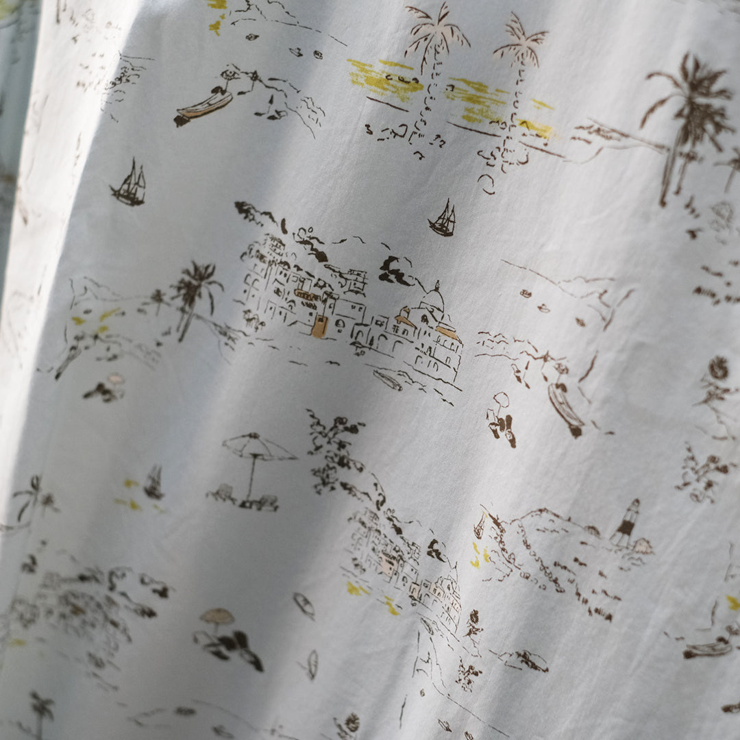 OPEN COLLAR S/S SHIRTS