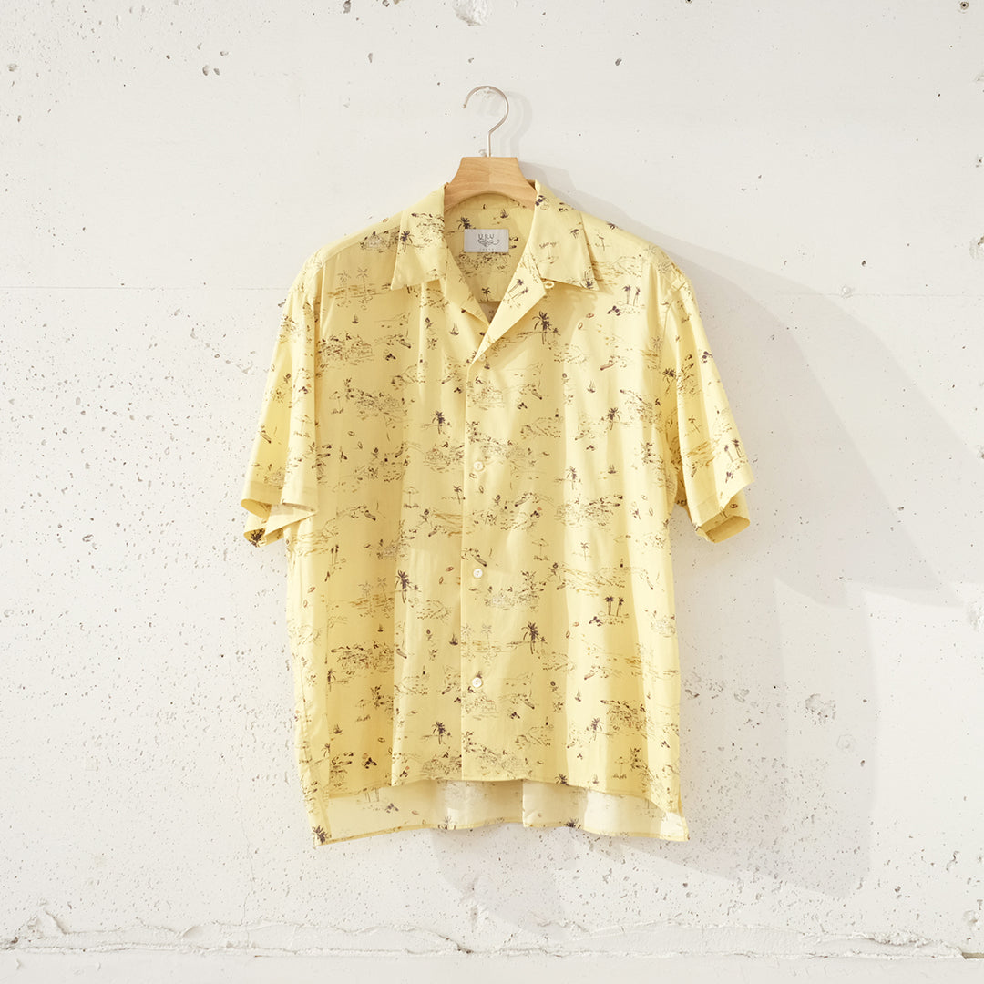 OPEN COLLAR S/S SHIRTS