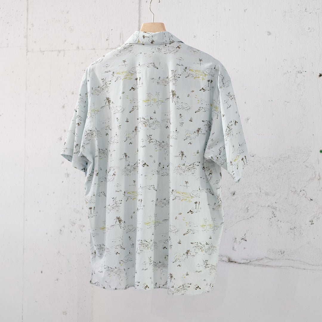OPEN COLLAR S/S SHIRTS