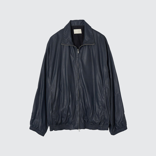 LEATHER TRAINING JACKET